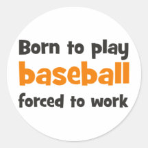 honkbal sticker