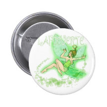 Honoraires savoureux Verte II de La d'absinthe Badges Avec Agrafe