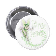 Honoraires savoureux Verte III de La d'absinthe Badge Avec Épingle