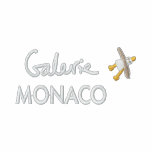 Hoodie d'art : Hoodie de fermeture éclair de Galer chemises brodées