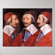 Hoofd Richelieu Posters