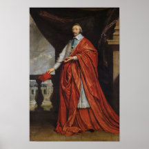 Hoofd Richelieu Print