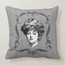Hoofdkussen MoJo van de Vintage Kunst van het Meis