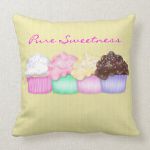 Hoofdkussen MoJo van de Zoetheid van Cupcake het Z