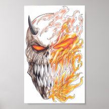 HoofdPoster van de Kunst van de fantasie het Duive