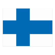 Hoog Finland - de Vlag van de kwaliteit Wens Kaarten