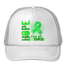 Hope For My Dad Lymphoma Trucker Hats