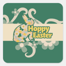Hoppy Pasen Sticker