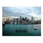Horizon de Miami la Floride Cartes Postales