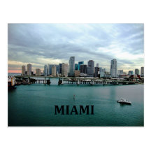 Horizon de Miami la Floride Cartes Postales