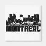 Horizon de Montréal Aimant Pour Réfrigérateur