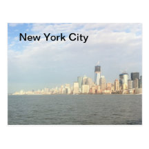 Horizon de New York City Cartes Postales