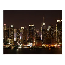 Horizon de New York City Cartes Postales