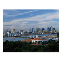 Horizon de Singapour d'île de Sentosa, Singapour Cartes Postales