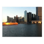 Horizon de ville de NYC Cartes Postales