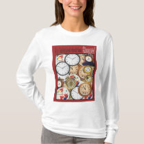 Horloge biologique graphique t-shirt