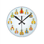 Horloge de bande dessinée de phare horloges