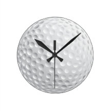 horloge de boule de golf