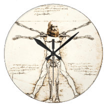 Horloge de Léonard de Vinci Vitruvian