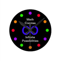 Horloge de maths -- Les maths créent des possibili
