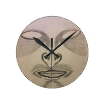 horloge de visage