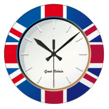Horloge murale personnalisée de drapeau de la Gran