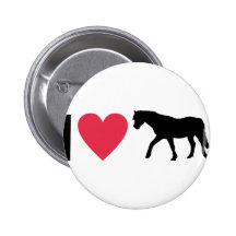 horse badges avec agrafe