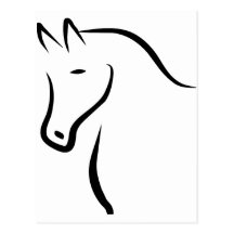 horse cartes postales