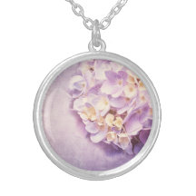 HORTENSIA DANS LE POURPRE COLLIERS PERSONNALISÉS