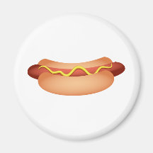 Hot dog aimant