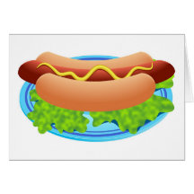 Hot-dog Carte De Vœux
