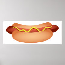 Hotdog Print