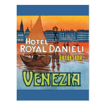 Hôtel Danieli royal de Venezia Cartes Postales