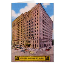 Hôtel Monteleone de la Nouvelle-Orléans Louisiane Carte De Vœux
