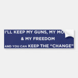 Houd de Sticker van de Bumper van de Verandering Bumpersticker