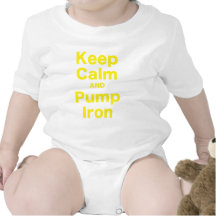 Houd het Kalme en Ijzer van de Pomp Shirts