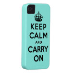 houd kalm en draag Origineel iPhone 4 Cases
