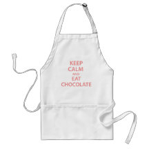 Houd Kalm en eet Chocolade Schort