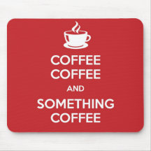 Houd Kalme Koffie Mousepad Muis Matten