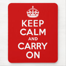 Houd Kalme Mousepad Muis Matten