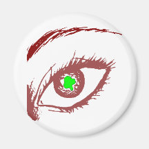 houd mijn oog op u koelkast magneetjes