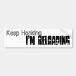 Houd toeterend, herlaad ik bumperstickers