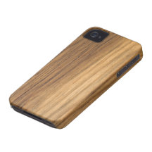 Houten iPhone 4 van de Schuur van Faux geval-Partn iPhone 4 Hoesje