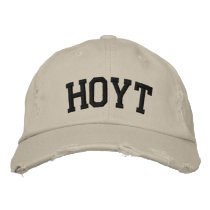 Hoyt a brodé le chapeau