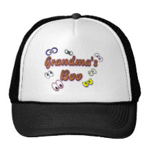 HUEZ LA GRAND-MAMAN DE YEUX CASQUETTES DE CAMIONNEUR