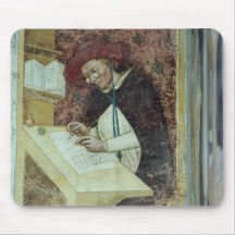 Hugues DE de Provence bij zijn Bureau, van de Cycl Muis Mat