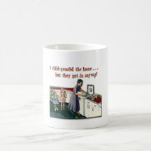 Huis met kinderbeveiliging mokken