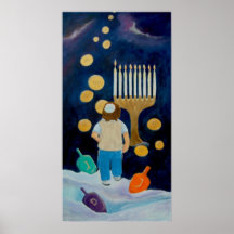 Huit jours de copie de Chanukah Poster