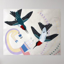 Hummngbirds et Yei Posters