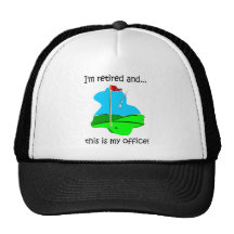 Humour de retraite pour des golfeurs casquette